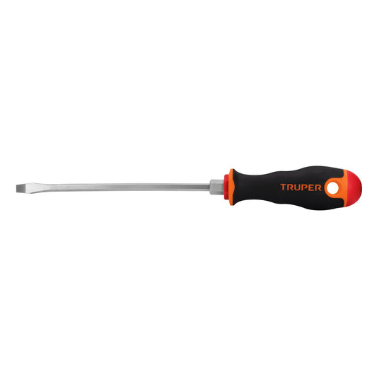 Desarmador plano, mango Comfort Grip