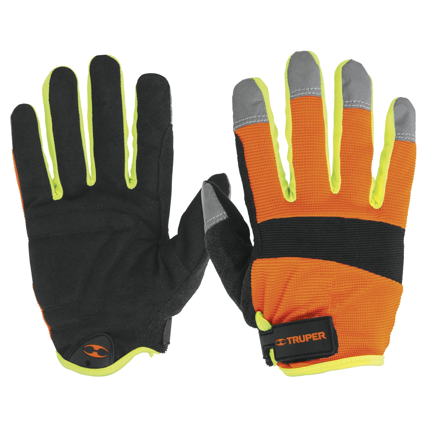 GUANTES PARA MECÁNICO, ALTA VISIBILIDAD CÓDIGO: 10849 CLAVE: GU-625