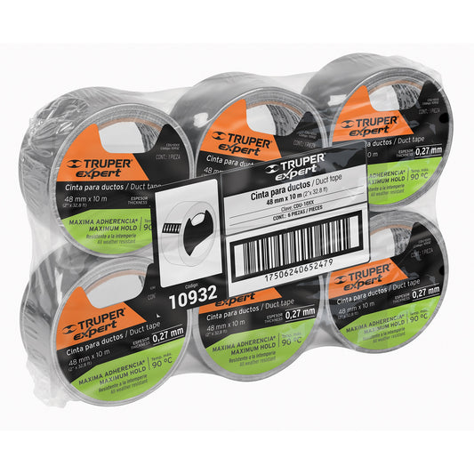 CINTA PARA DUCTO, ALTAS TEMPERATURAS, TRUPER EXPERT