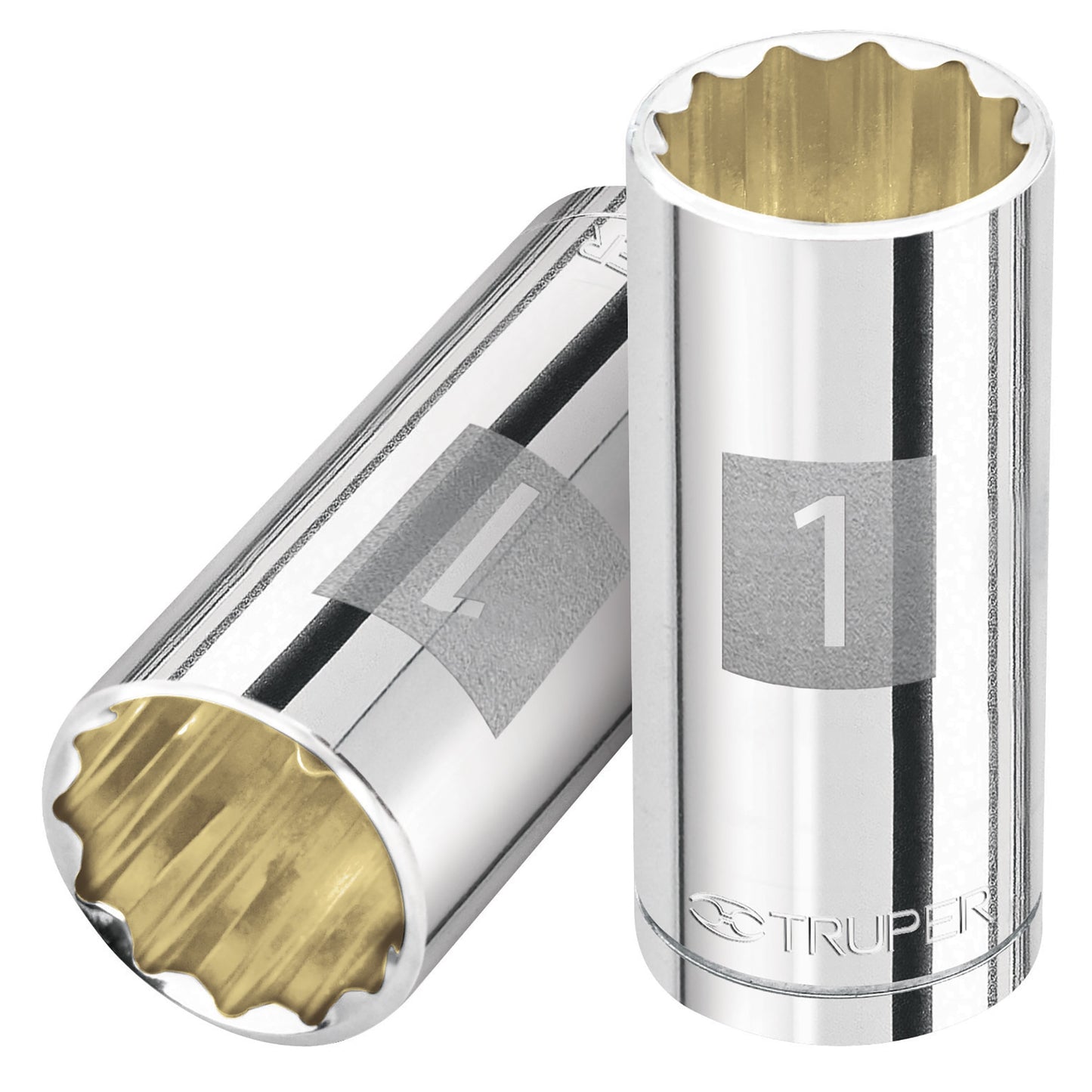 DADO DE 6 PUNTAS, LARGO, STANDARD, CUADRO 1/2" DE 13/16" A 1/2" DE 1" - Electrum Digital