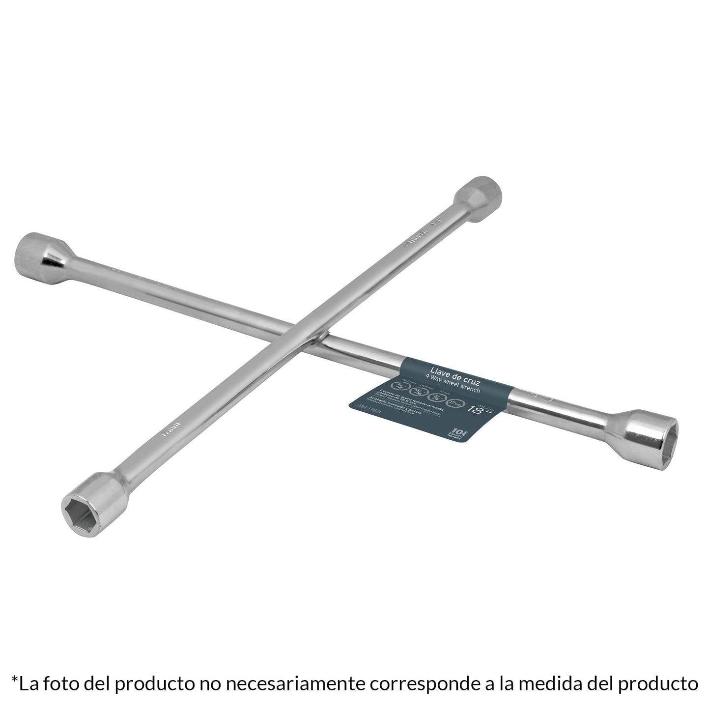 LLAVE DE CRUZ PARA AUTO