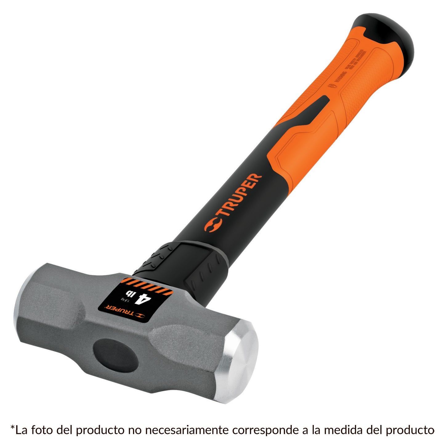 MARRO OCTAGONAL, MANGO FIBRA DE VIDRIO