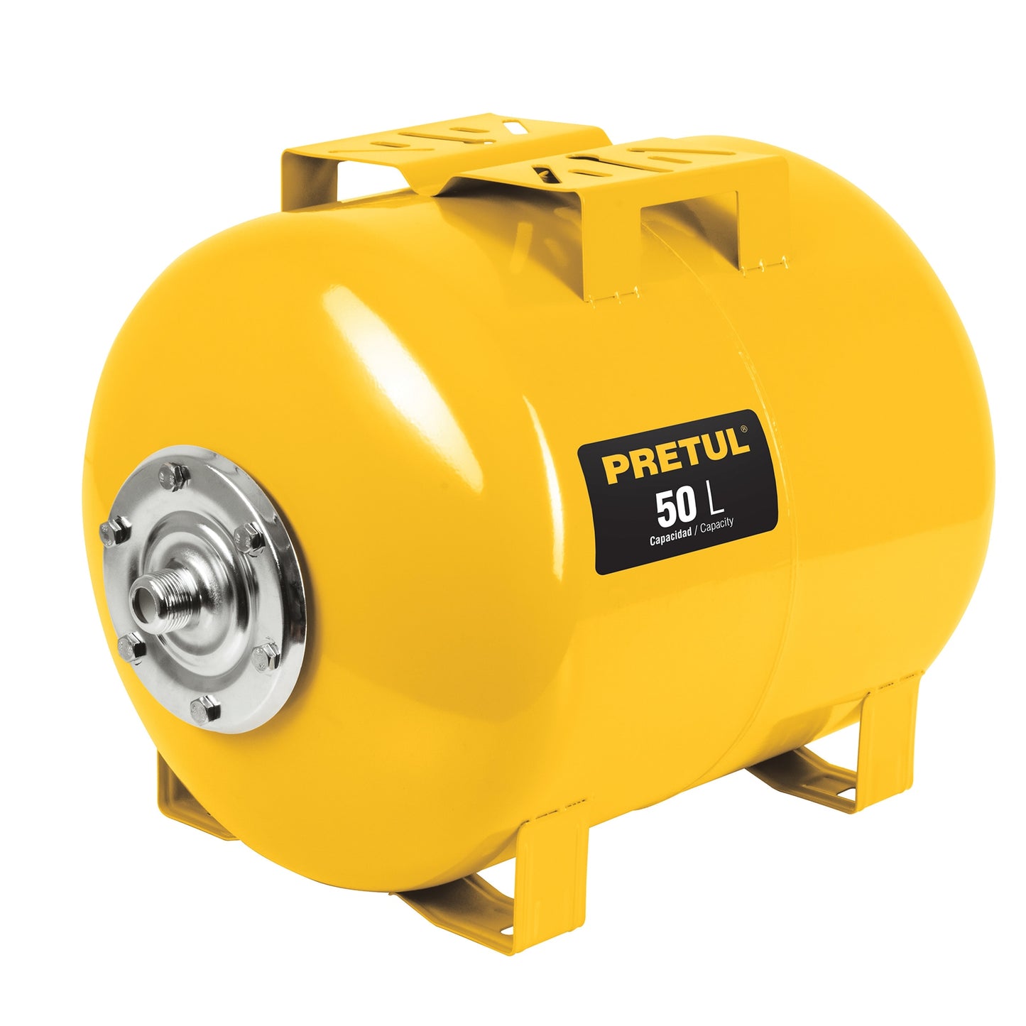 TANQUE PARA BOMBA HIDRONEUMÁTICA HIDR-1/2X50P, PRETUL CÓDIGO: 27041 CLAVE: TAN-HIDR-1/2X50P