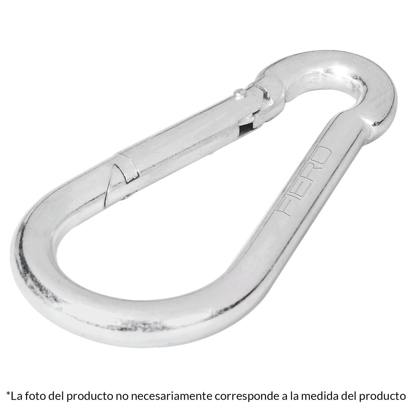 BANDOLA MOSQUETÓN, DE ACERO, 3/16" A 1/2" - Electrum Digital