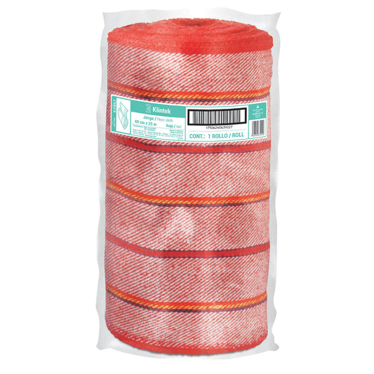 JERGA EN ROLLO, 25 M, ROJA CÓDIGO: 57057 CLAVE: JER-25R - Electrum Digital