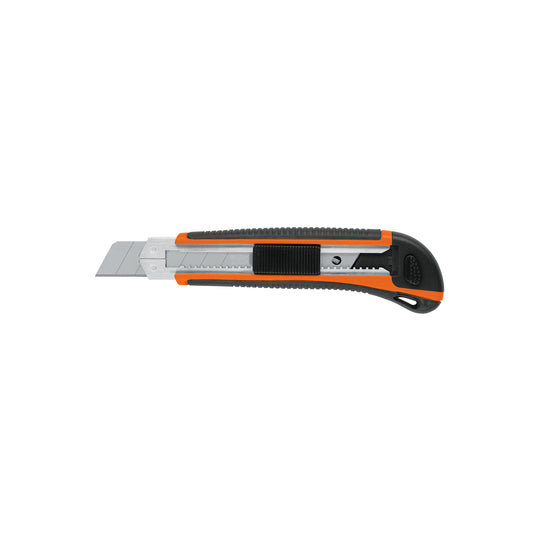 CUTTER CON GRIP, CUCHILLA DE 25 MM  CÓDIGO: 17901  CLAVE: CUT-7X