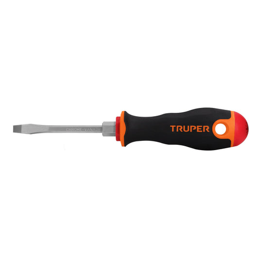 Desarmador plano, mango Comfort Grip