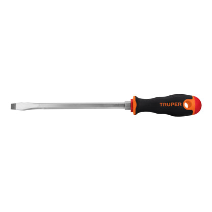 Desarmador plano, mango Comfort Grip