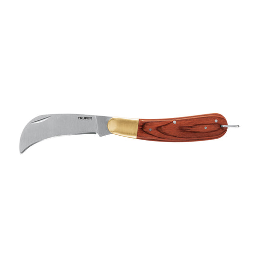 CUCHILLO ABATIBLE PARA ELECTRICISTA, 8"  CÓDIGO: 18539  CLAVE: NEL-8