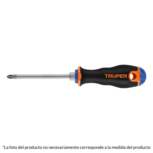 Desarmador de cruz, mango Comfort Grip