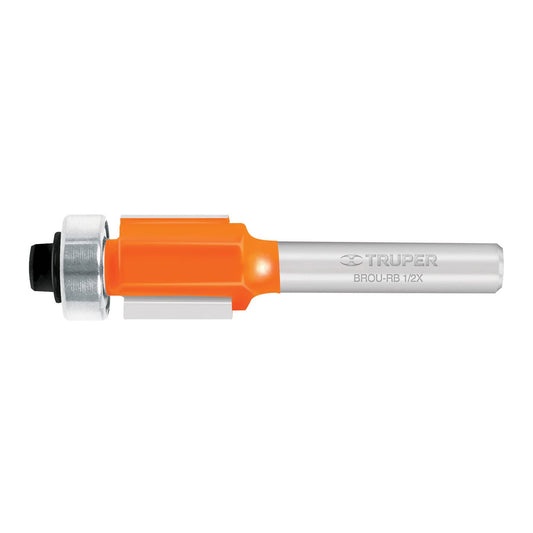 BROCA PARA ROUTER, CORTE RECTO, 1/2" CON BALERO  CÓDIGO: 11444  CLAVE: BROU-RB1/2X