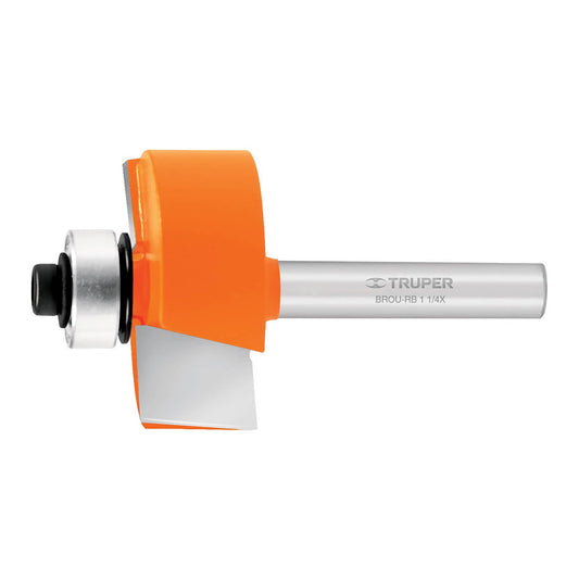 BROCA PARA ROUTER, REBAJADO, 1-1/4" CON BALERO  CÓDIGO: 11477  CLAVE: BROU-RB1-1/4X