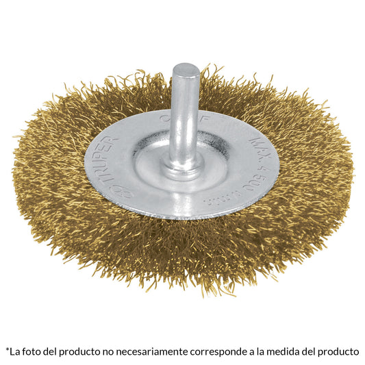 CARDA CIRCULAR DE ALAMBRE PARA TALADRO