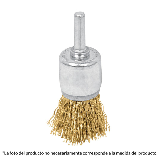 CARDA DE COPA, ALAMBRE GRUESO, PARA TALADRO