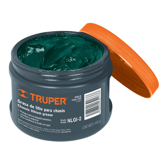 GRASA DE LITIO PARA CHASIS, 450 GR.  CÓDIGO: 12783  CLAVE: GRAS-45