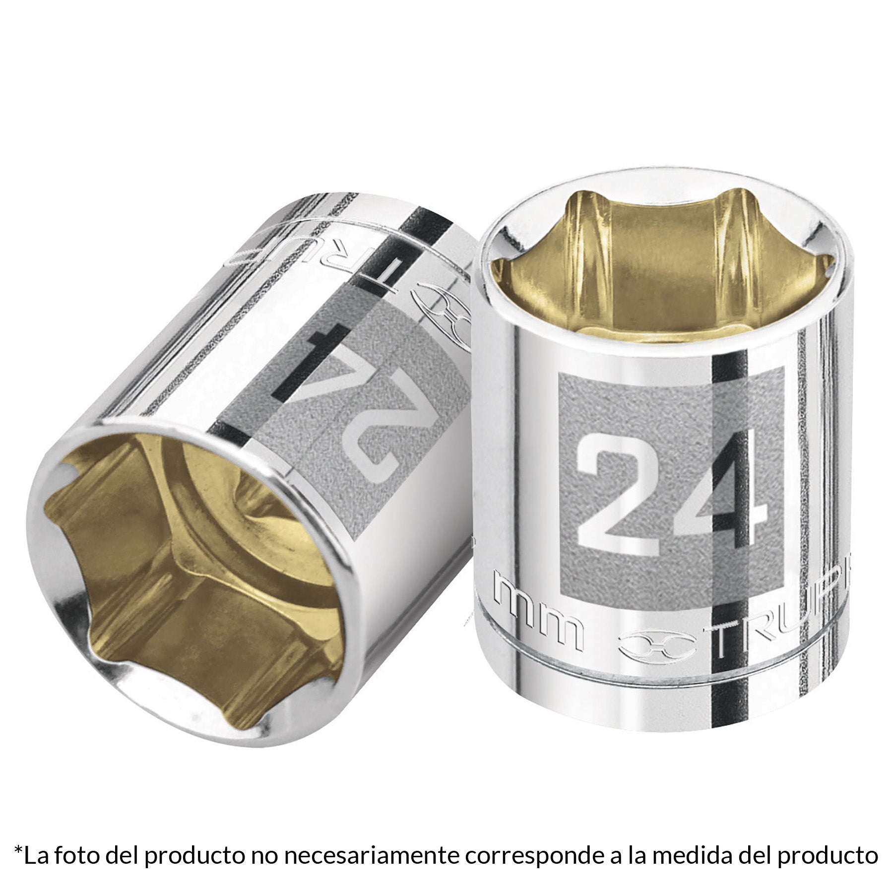 DADO DE 6 PUNTAS, MILIMÉTRICO, CUADRO 1/2" DE 10MM A 1/2" de 25mm - Electrum Digital