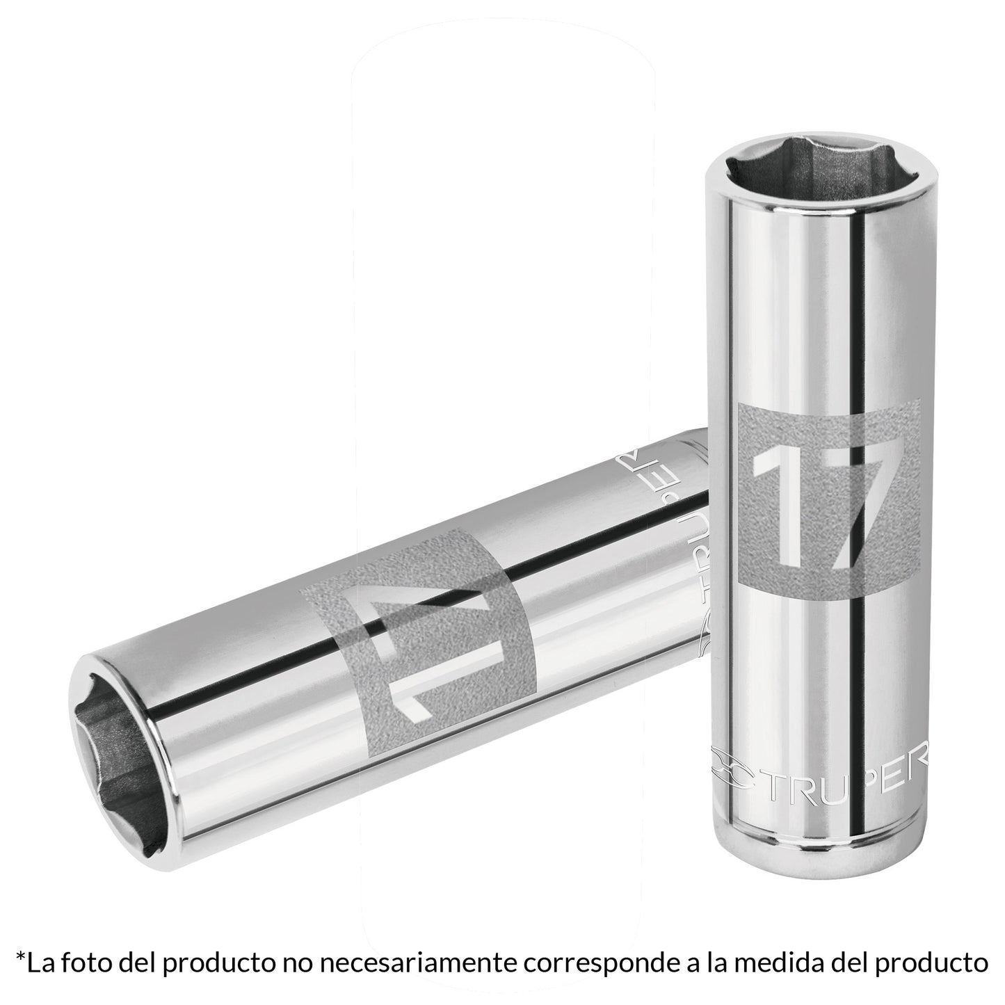 DADO DE 6 PUNTAS, MILIMÉTRICO, CUADRO 1/2" DE 10MM  A 1/2" DE 19MM - Electrum Digital