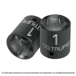 DADO DE IMPACTO, 6 PUNTAS, STANDARD, 1/2" DE 3/8" A 1/2" DE 1-1/7" - Electrum Digital