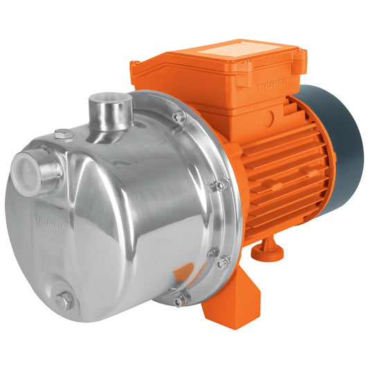 BOMBA ELÉCTRICA PARA AGUA TIPO JET, ACERO INOXIDABLE, 3/4 HP  CÓDIGO: 13557  CLAVE: BOAJ-3/4I