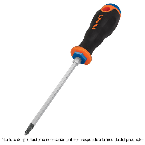 DESARMADOR PUNTA CRUZ, MANGO COMFORT GRIP - Electrum Digital