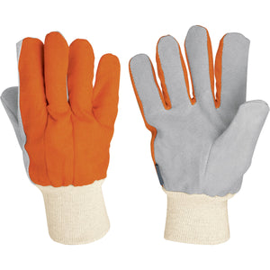 GUANTES CARNAZA Y LONETA, USO LIGERO  CÓDIGO: 14244  CLAVE: GU-265