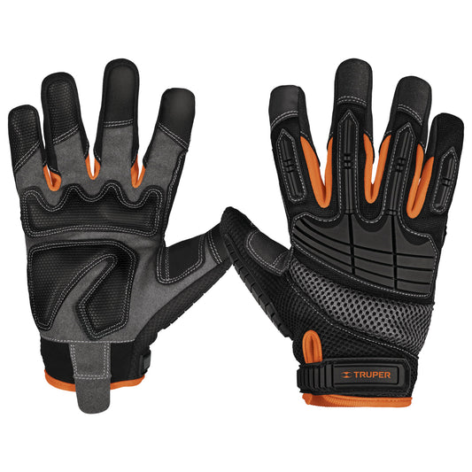 GUANTES PARA MECÁNICOS CON PROTECCIÓN ANTI-IMPACTO  CÓDIGO: 15158  CLAVE: GU-665