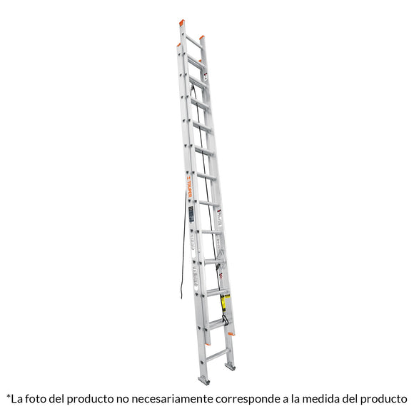 ESCALERA DE EXTENSIÓN, TIPO III (SELECCIONE EL NUMERO DE PELDAÑOS QUE REQUIERE)