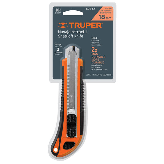 CUTTER 6" CON GRIP  CÓDIGO: 16977  CLAVE: CUT-6X