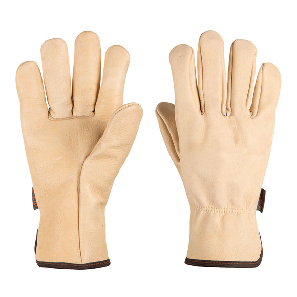 GUANTES DE PIEL DE RES TIPO OPERADOR  CÓDIGO: 17053  CLAVE: GU-273