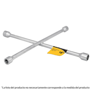 LLAVE DE CRUZ PARA AUTO, PRETUL