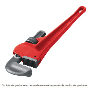 Llave para tubo, stilson,de 8" a 24"