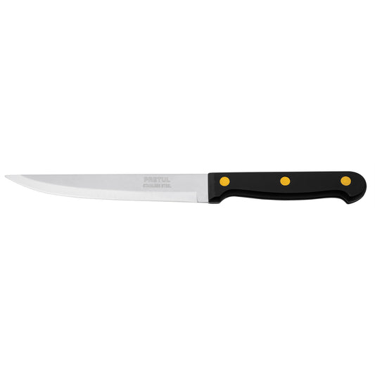 CUCHILLO PARA ASADO LISO, MANGO PLÁSTICO, 5"  CÓDIGO: 23093  CLAVE: CUCH-P53