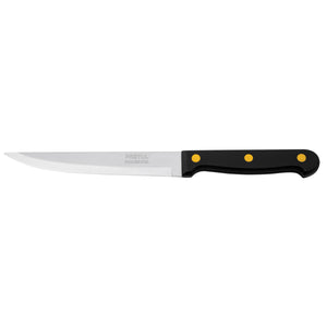 CUCHILLO PARA ASADO LISO, MANGO PLÁSTICO, 5"  CÓDIGO: 23093  CLAVE: CUCH-P53