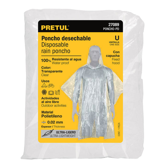 Poncho o capamanga desechable, Pretul