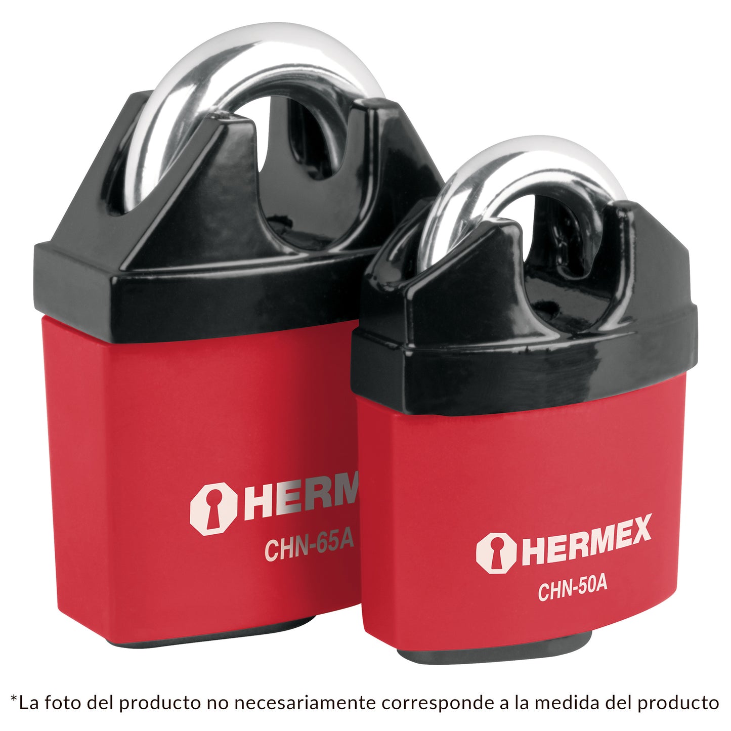 CANDADO DE HIERRO, LLAVE ANTI-GANZÚA, BLÍSTER