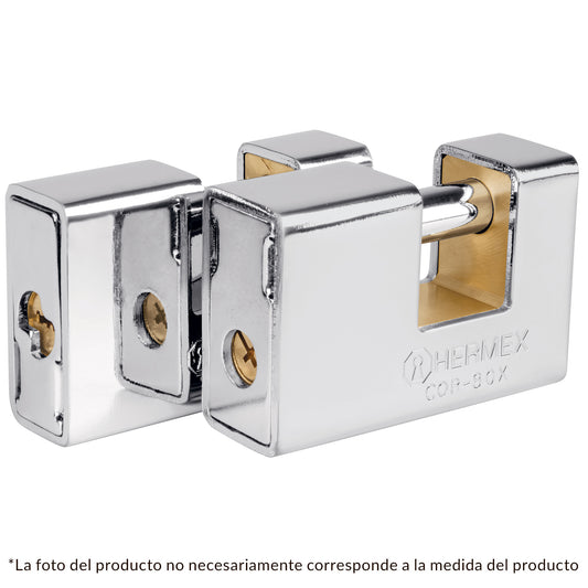 CANDADO ANTIPALANCA, BLINDADO, LLAVE TETRA - Electrum Digital