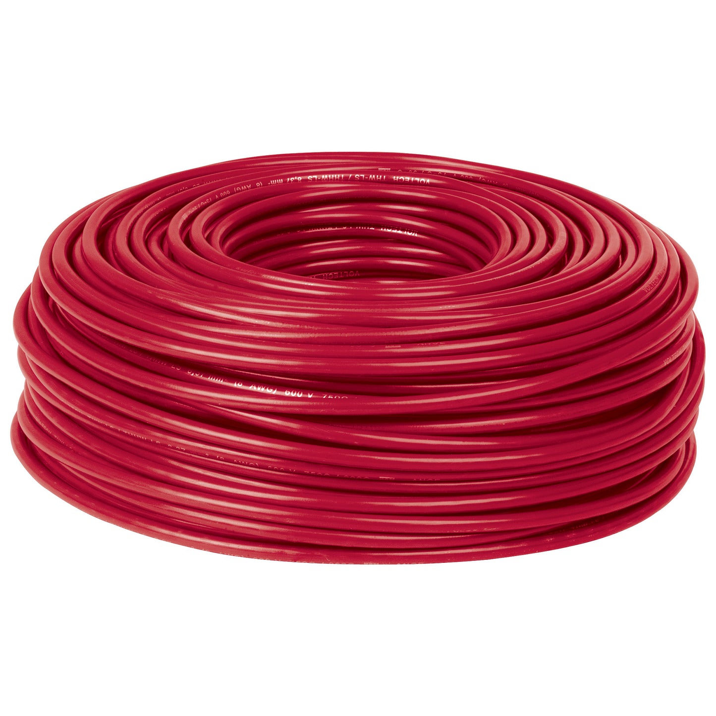CABLE THHW-LS, COLOR ROJO ROLLO 100 M