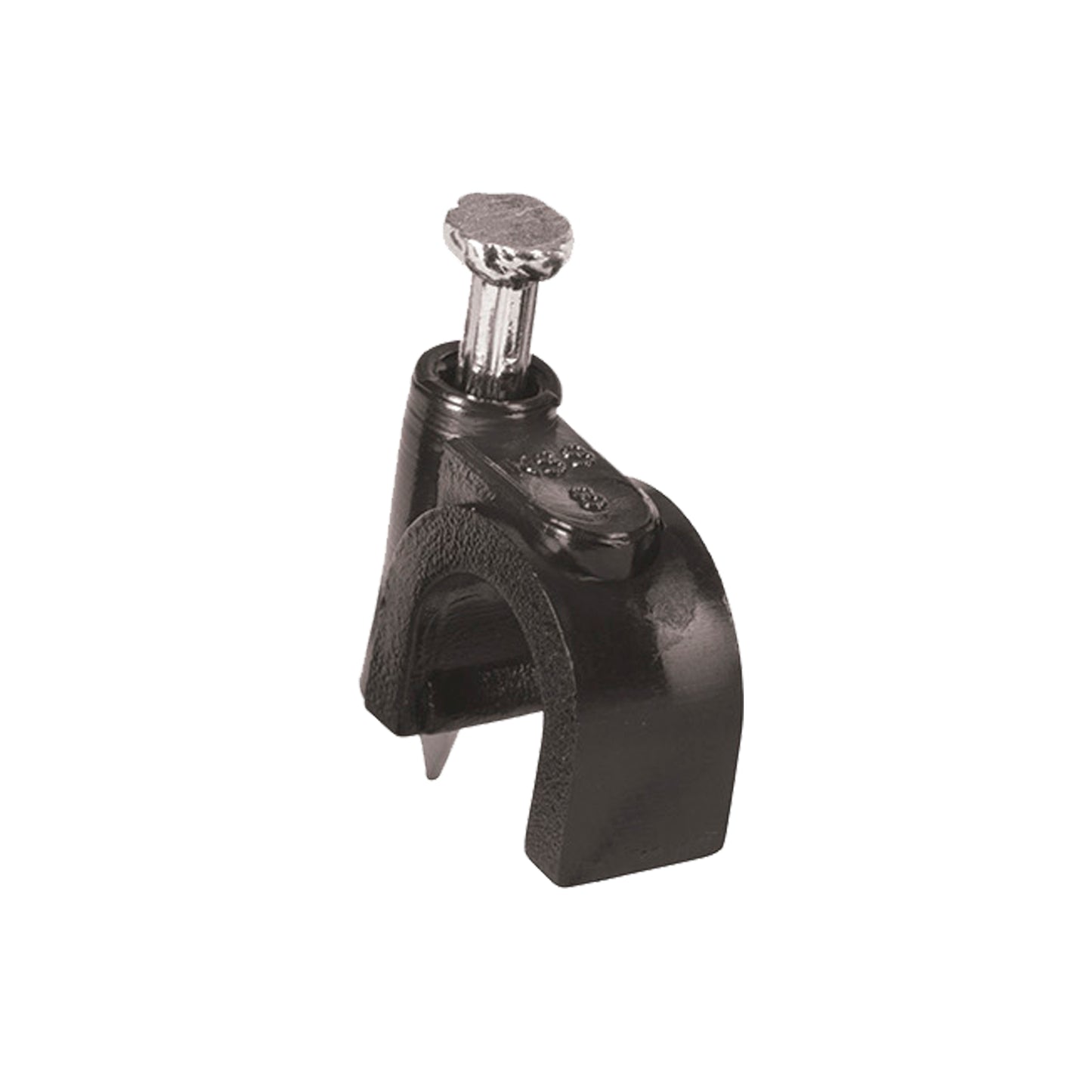 GRAPA PARA CABLE REDONDO, 5 MM, 6 MM, 8 MM, 10 MM, 12 MM, 16 MM, NEGRA, BOLSA CON 20 PIEZAS - Electrum Digital