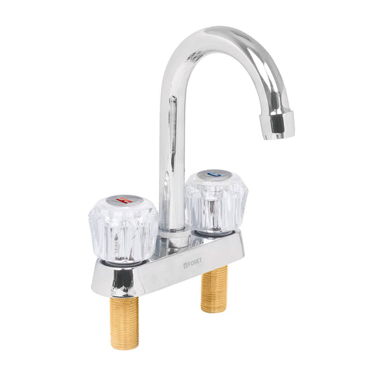MEZCLADORA PARA LAVABO, MANERALES ACRÍLICO, CUELLO BAR, BASIC  CÓDIGO: 49277  CLAVE: M-060A - Electrum Digital