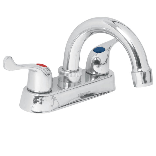 MEZCLADORA PARA LAVABO, MANERALES PALANCA, CUELLO CURVO, BASIC  CÓDIGO: 49279  CLAVE: M-050P - Electrum Digital